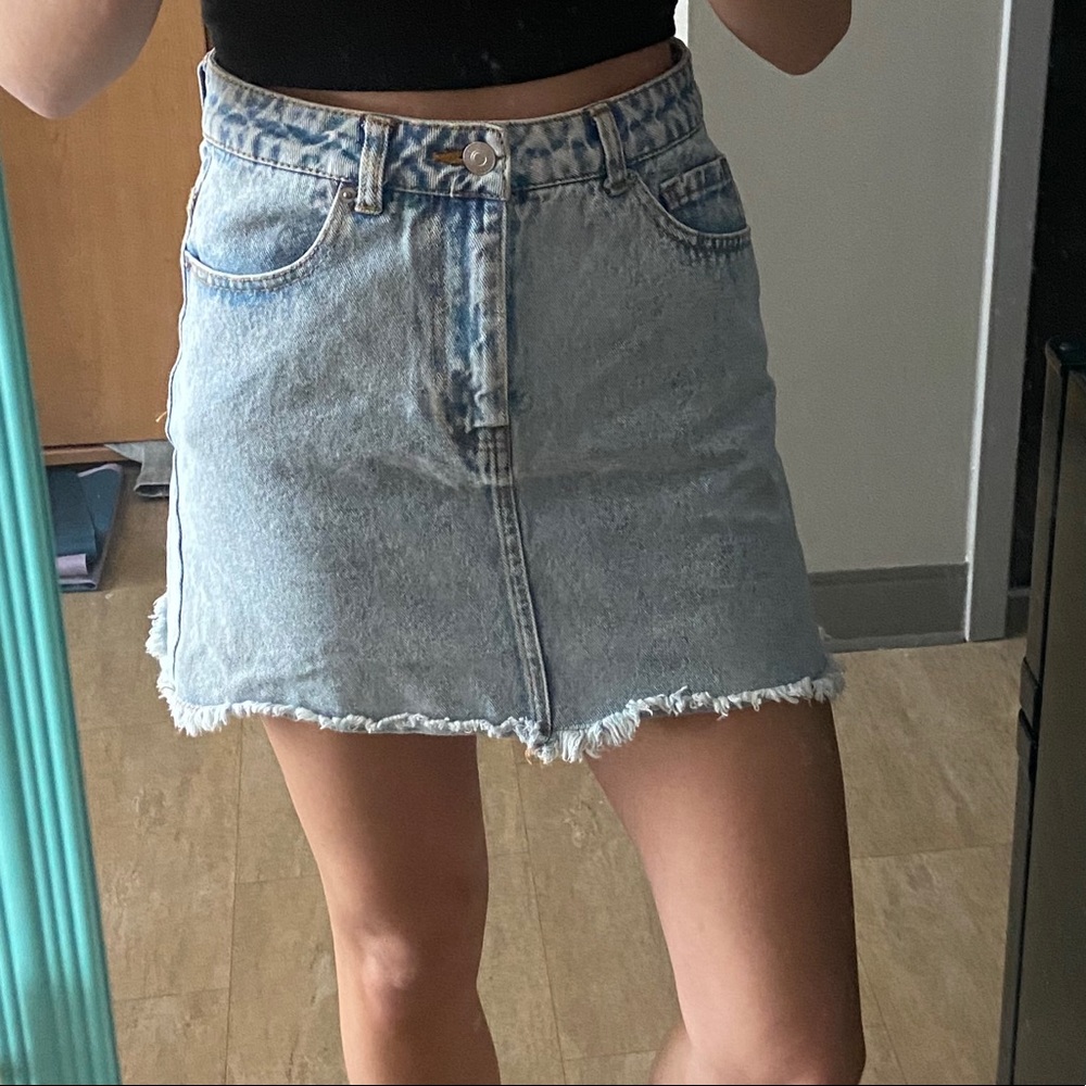 Jean skirt